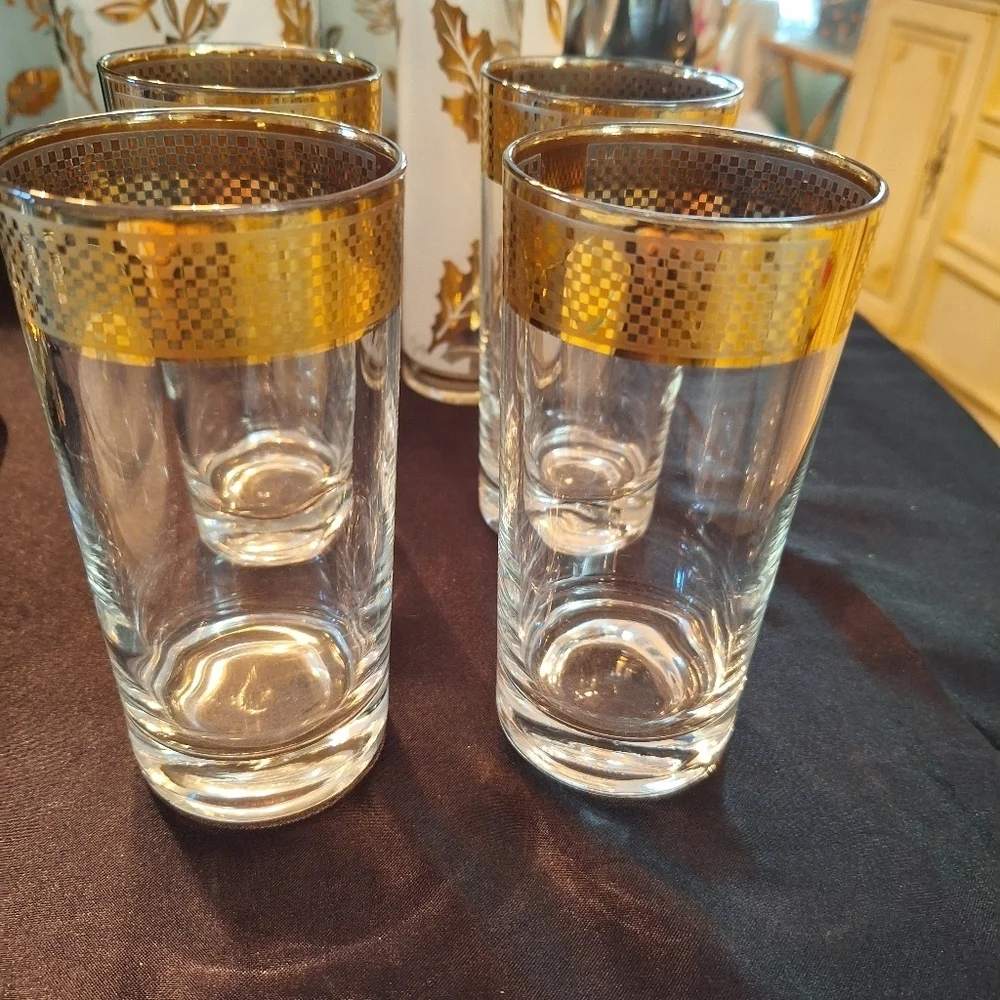 Vintage highball glass